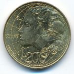 San Marino, 200 lire, 2000