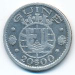 Guinea-Bissau, 20 escudos, 1952