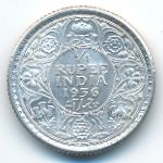 British West Indies, 1/4 рупии, 1956