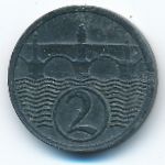 Чехословакия, 2 гелера (1923 г.)