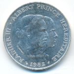 Monaco, 100 francs, 1982
