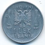 Albania, 1 lek, 1939