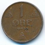 Норвегия, 1 эре (1930 г.)