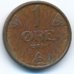 Норвегия, 1 эре (1951 г.)