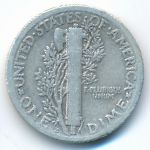 США, 1 дайм (1917 г.)