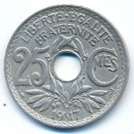 Франция, 25 сентим (1917 г.)