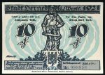 German Notgelds, 10 пфеннигов, 1921