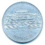 North Korea, 1 won, 1987