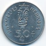 Новые Гебриды, 50 франков (1972 г.)