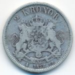 Sweden, 2 kronor, 1878