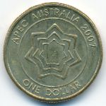 Австралия, 1 доллар (2007 г.)