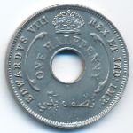 Британская Западная Африка, 1/2 пенни (1936 г.)