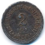 Мюлинг., 2 геллера (1915 г.)