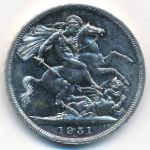 Великобритания, 1 крона (1951 г.)