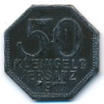Тюбинген., 50 пфеннигов (1917 г.)