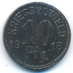 , 10 пфеннигов, 1918