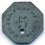 Бад-Тёльц., 5 пфеннигов, 1917