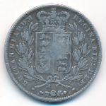 Great Britain, 1 crown, 1844