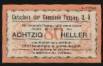 Нотгельды Австрии, 80 геллеров