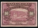 Нотгельды Австрии, 80 геллеров (1920 г.)