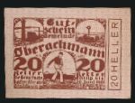 Нотгельды Австрии, 20 геллеров (1921 г.)
