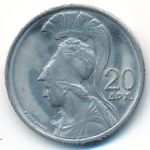 Greece, 20 drachmai(es), 1973
