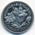 Canada, 1 dollar, 1970
