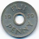 Фиджи, 1 пенни (1959 г.)
