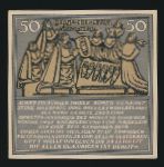 German Notgelds, 50 пфеннигов, 1921