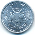 Мадагаскар, 1 франк (1958 г.)