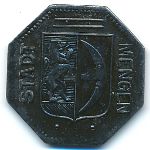 Менген., 50 пфеннигов (1918 г.)