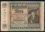 Германия, 5000 марок (1922 г.)