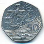 Great Britain, 50 pence, 1994