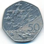 Great Britain, 50 pence, 1994