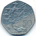 Great Britain, 50 pence, 1994