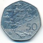 Great Britain, 50 pence, 1994
