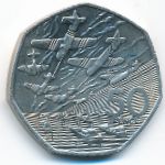 Great Britain, 50 pence, 1994