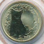 Australia, 1 dollar, 2011