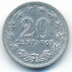 Аргентина, 20 сентаво (1906 г.)