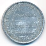 , 5 francs, 1991