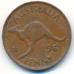 Australia, 1 penny, 1961
