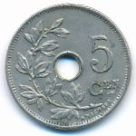 Belgium, 5 centimes, 1902