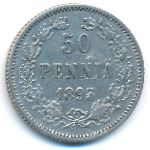 Finland, 50 pennia, 1893