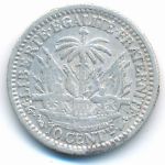 Haiti, 10 centimes, 1882