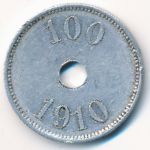 Greenland, 100 ore, 1910