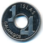 Галапагосские острова., 1/4 пиеза (2008 г.)