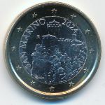 San Marino, 1 евро, 2024