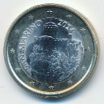 San Marino, 1 евро, 2024