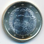 San Marino, 1 евро, 2024