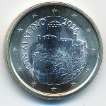 San Marino, 1 евро, 2024